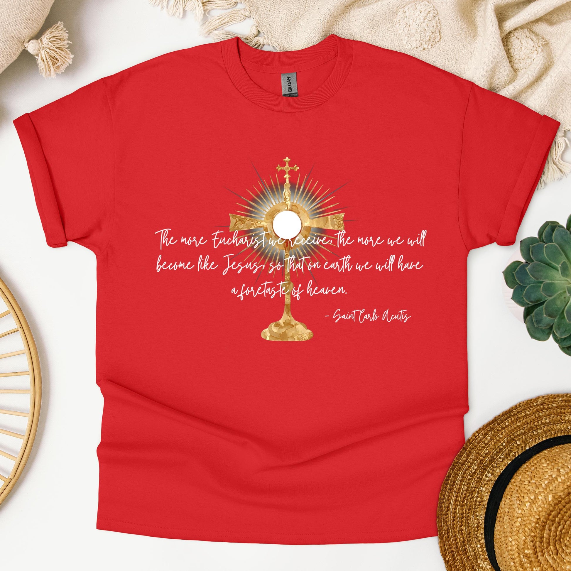 The More Eucharist We Receive The More We Will Become Like Jesus So That On Earth We Will Have A Foretaste Of Heaven