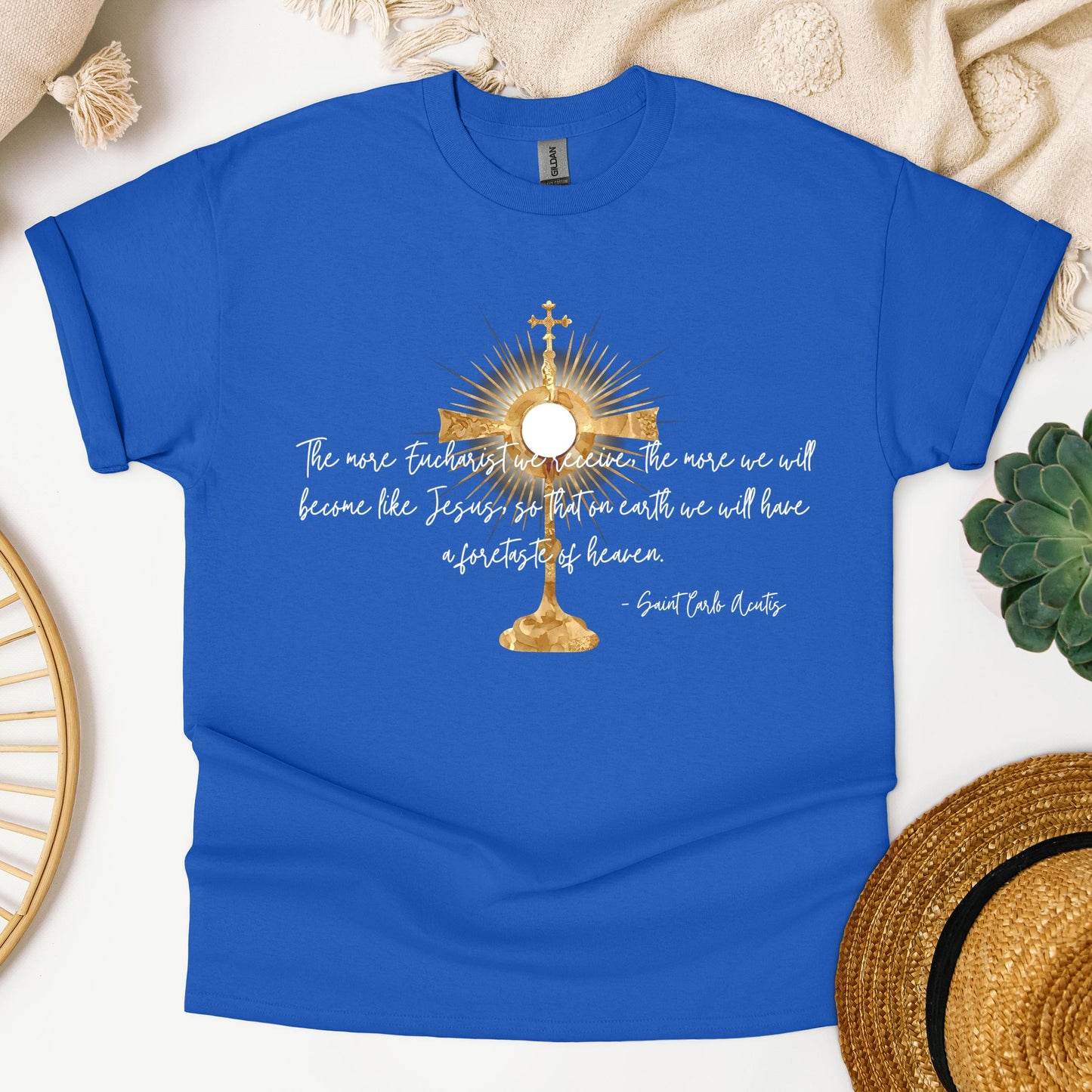 The More Eucharist We Receive The More We Will Become Like Jesus So That On Earth We Will Have A Foretaste Of Heaven