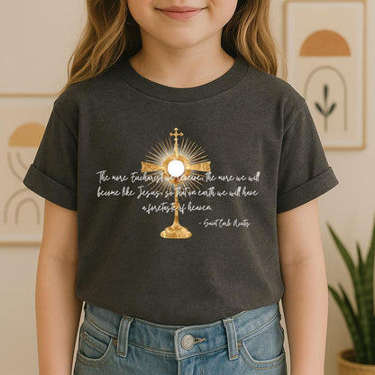 The More Eucharist We Receive The More We Will Become Like Jesus So That On Earth We Will Have A Foretaste Of Heaven