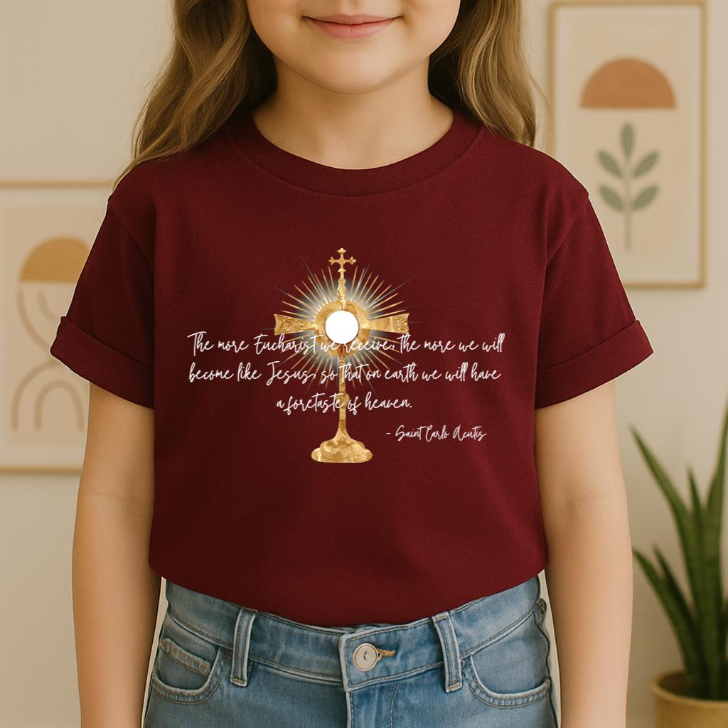 The More Eucharist We Receive The More We Will Become Like Jesus So That On Earth We Will Have A Foretaste Of Heaven