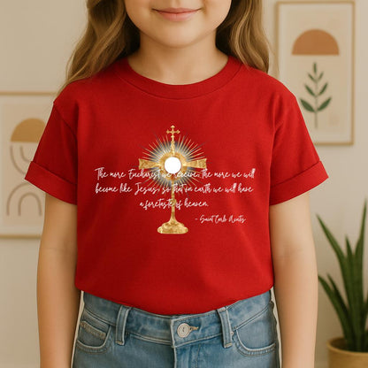The More Eucharist We Receive The More We Will Become Like Jesus So That On Earth We Will Have A Foretaste Of Heaven
