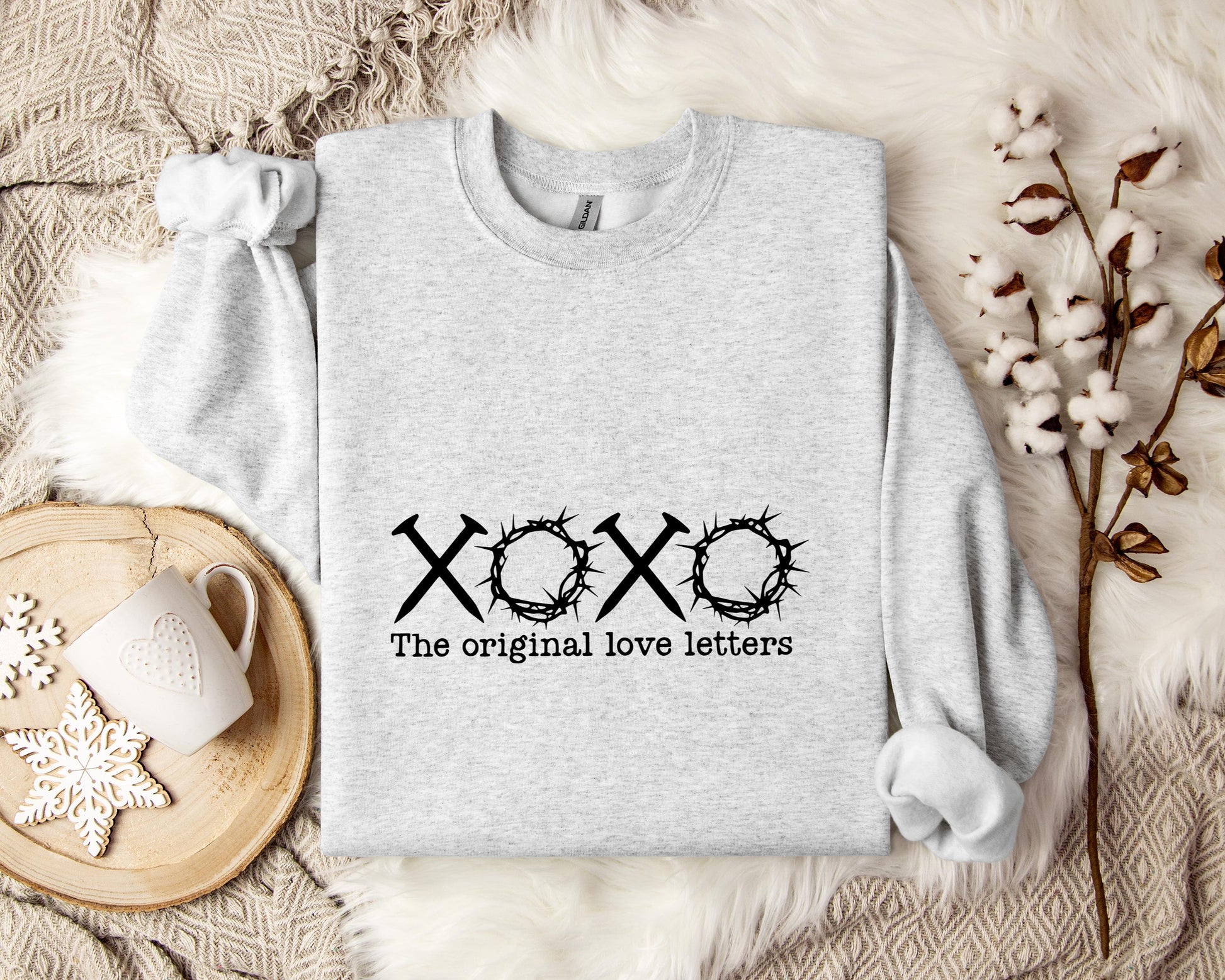 The Original Love Letters Nails Crown Of Thorns Sweatshirt