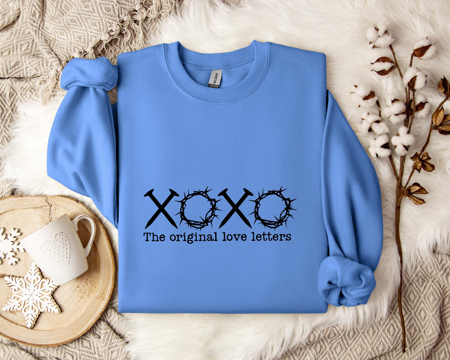 The Original Love Letters Nails Crown Of Thorns Sweatshirt