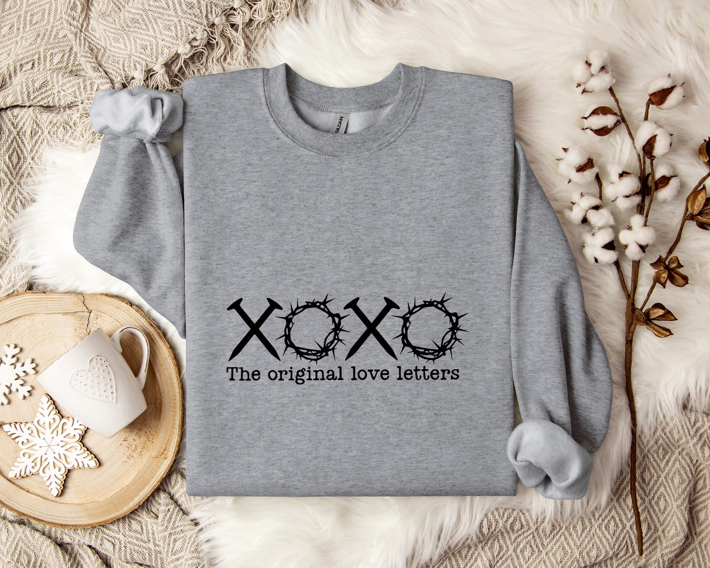 The Original Love Letters Nails Crown Of Thorns Sweatshirt
