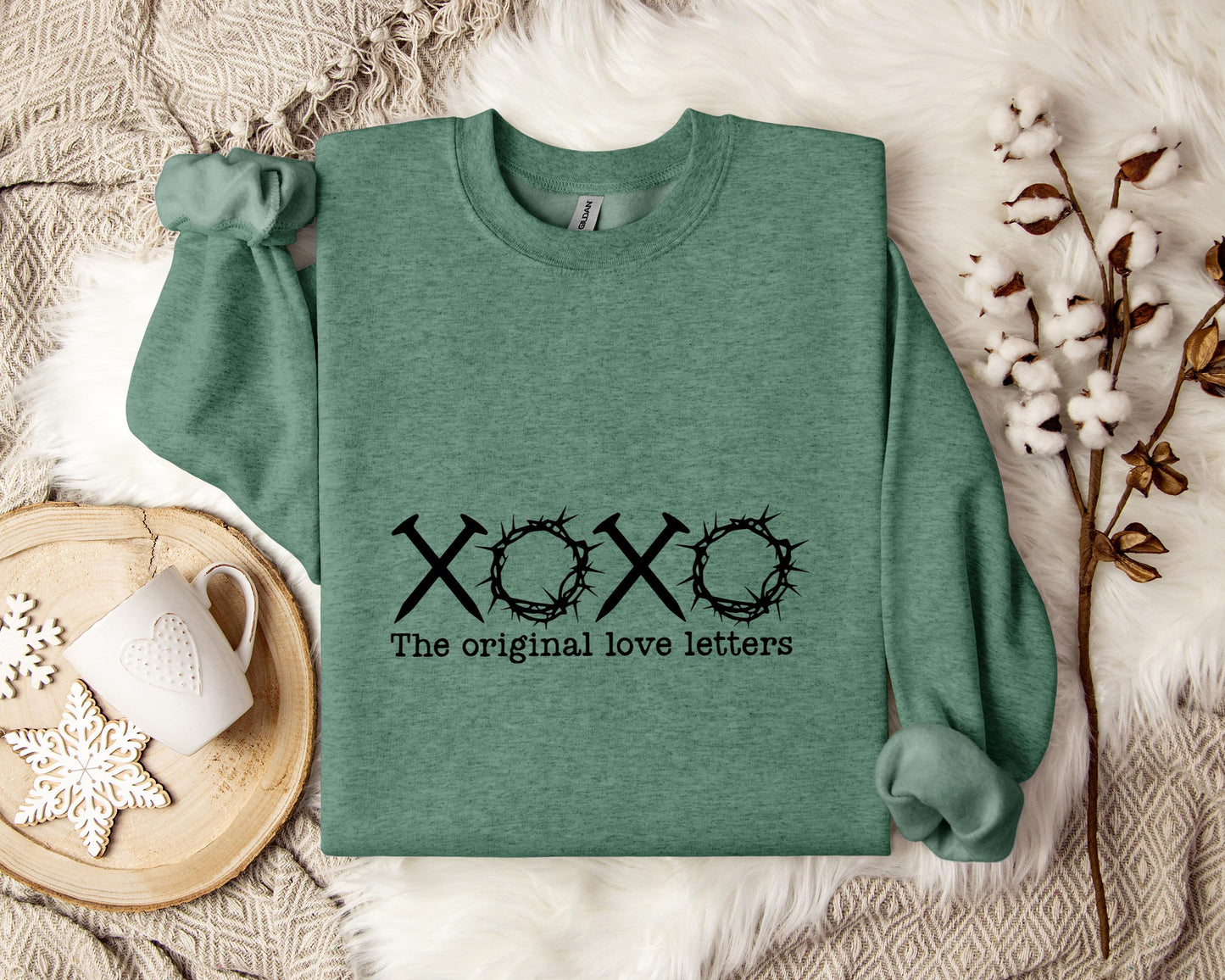 The Original Love Letters Nails Crown Of Thorns Sweatshirt