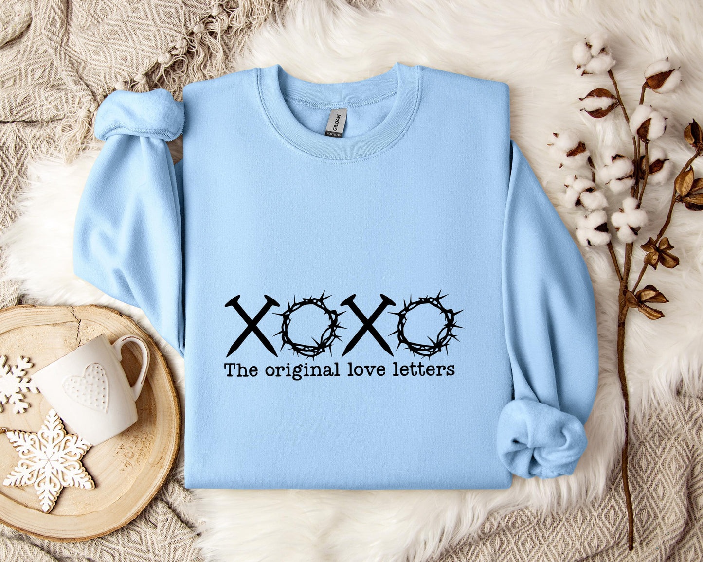 The Original Love Letters Nails Crown Of Thorns Sweatshirt