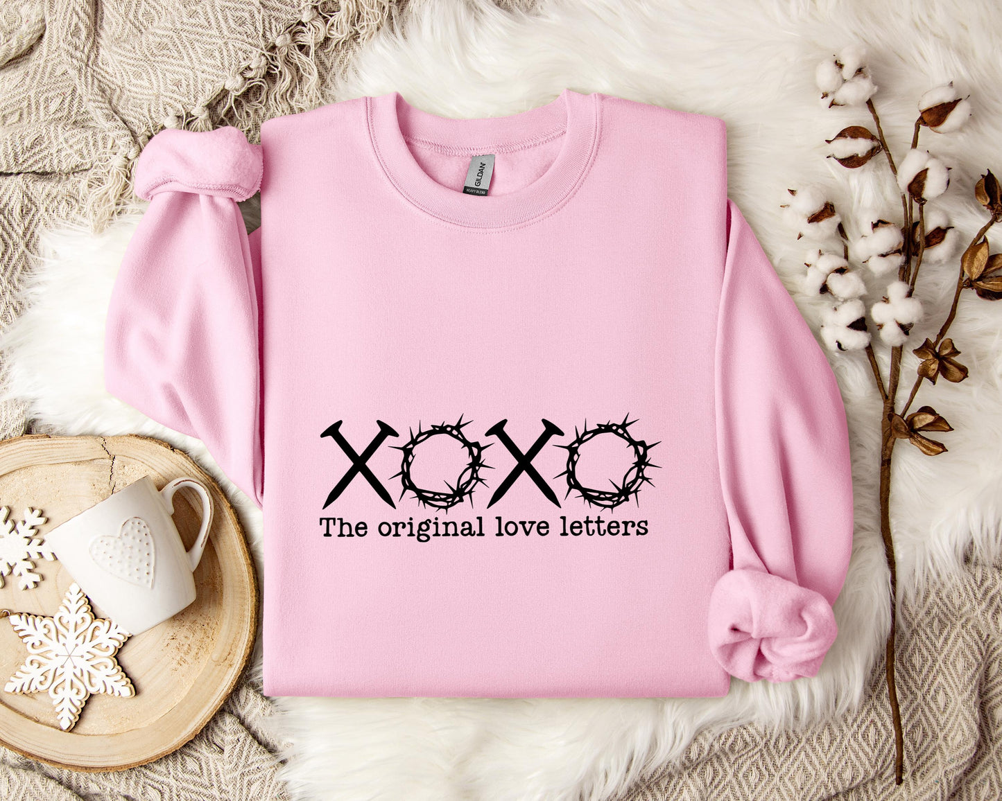 The Original Love Letters Nails Crown Of Thorns Sweatshirt