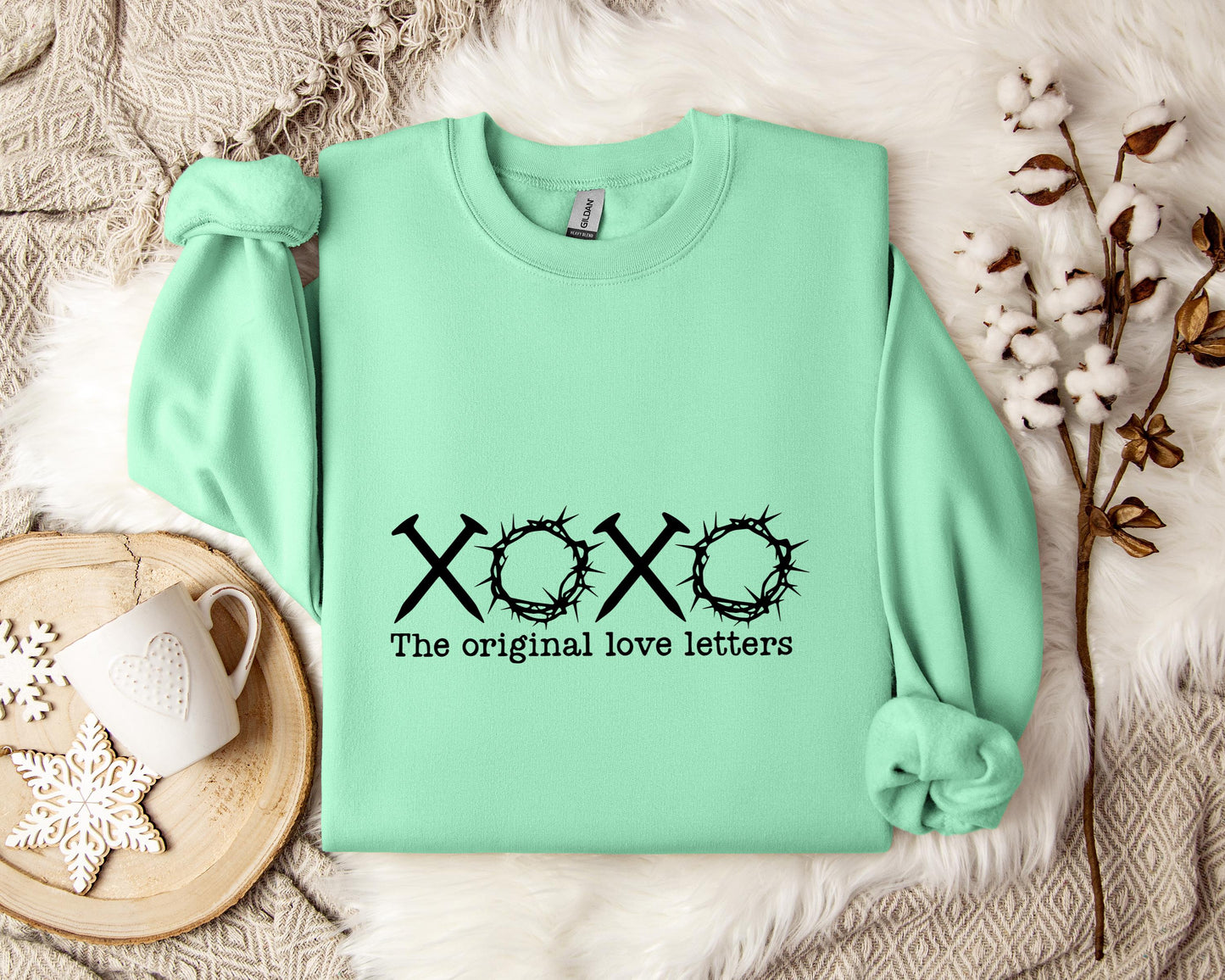 The Original Love Letters Nails Crown Of Thorns Sweatshirt