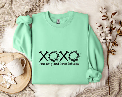 The Original Love Letters Nails Crown Of Thorns Sweatshirt