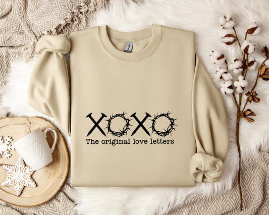 The Original Love Letters Nails Crown Of Thorns Sweatshirt