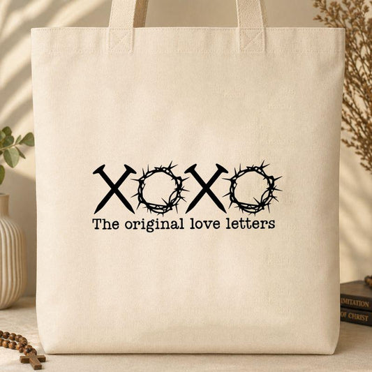 The Original Love Letters Nails Crown Of Thorns Tote Bag