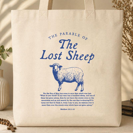 The Parable Of The Lost Sheep Tote Bag