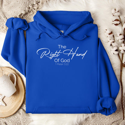 The Right Hand Of God 1 Peter 3.22 Hoodie