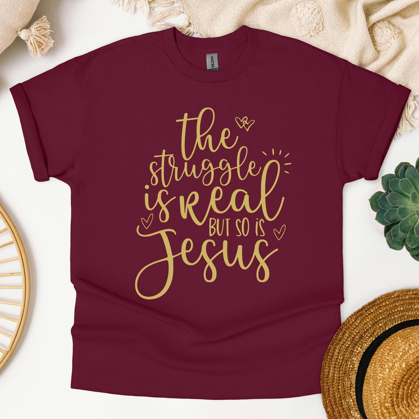 The Struggle Is Real But So Is Jesus