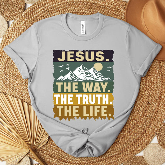 The Way The Truth The Life Jesus 02 Premium T-shirt