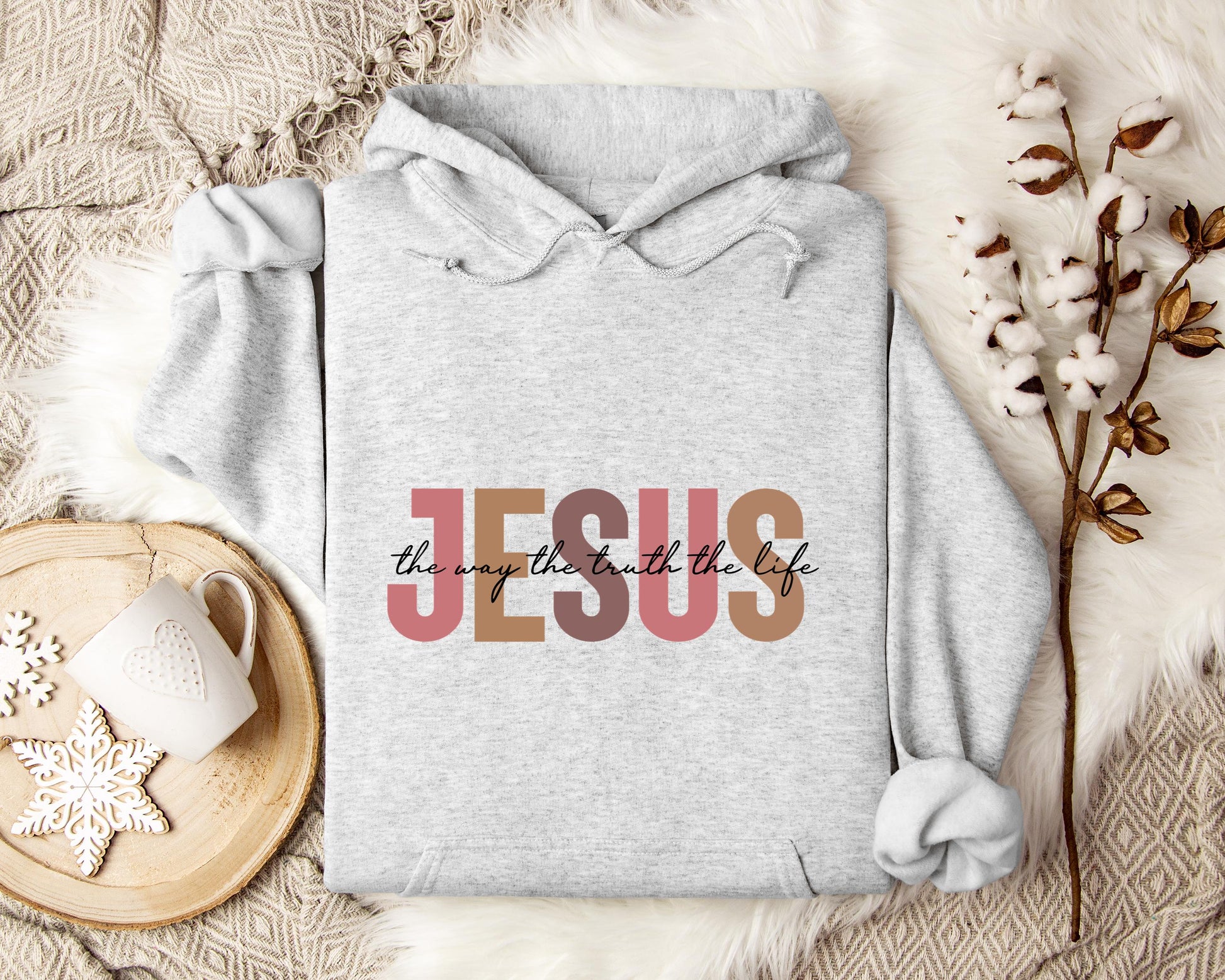 The Way The Truth The Life Jesus Hoodie