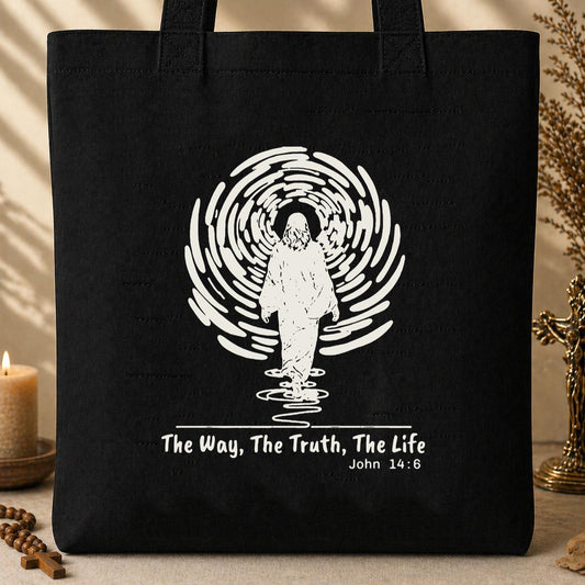 The Way The Truth The Life John 14.6 01 Tote Bag