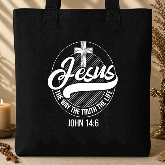 The Way The Truth The Life John 14.6 02 Tote Bag