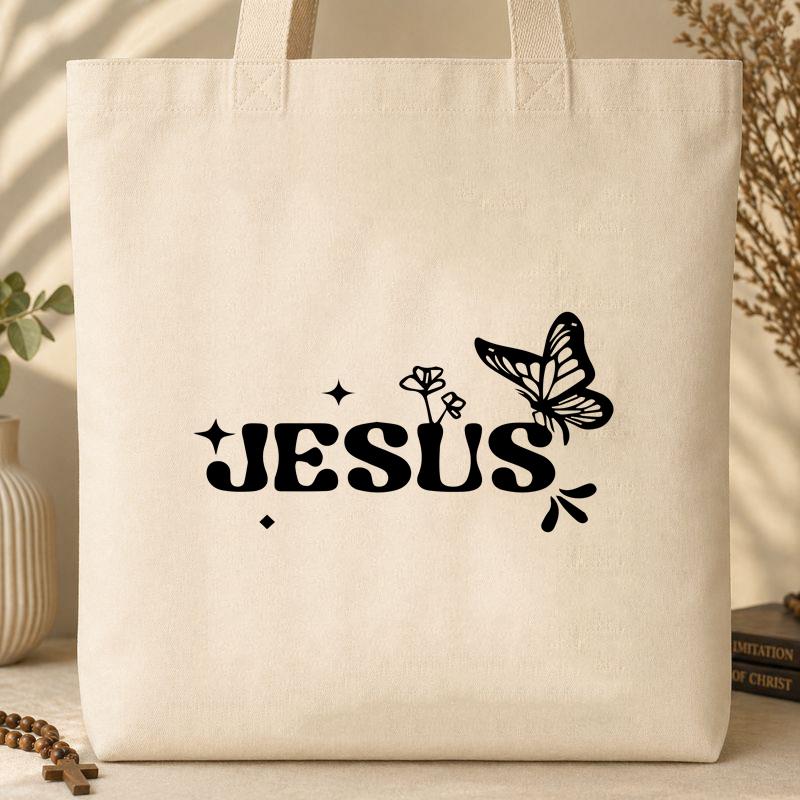 There Was Jesus 01 Tote Bag