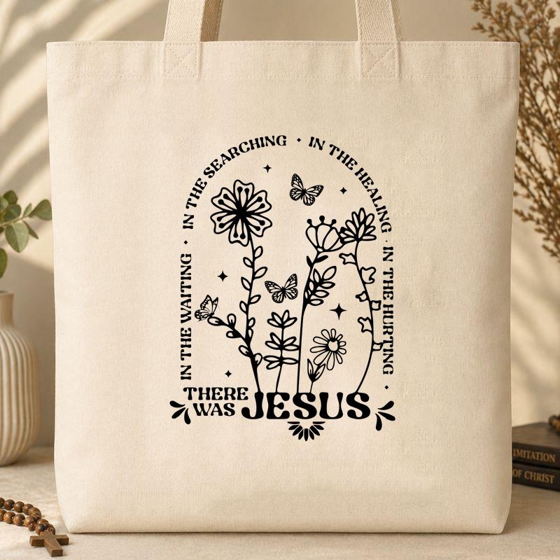 There Was Jesus 02 Tote Bag