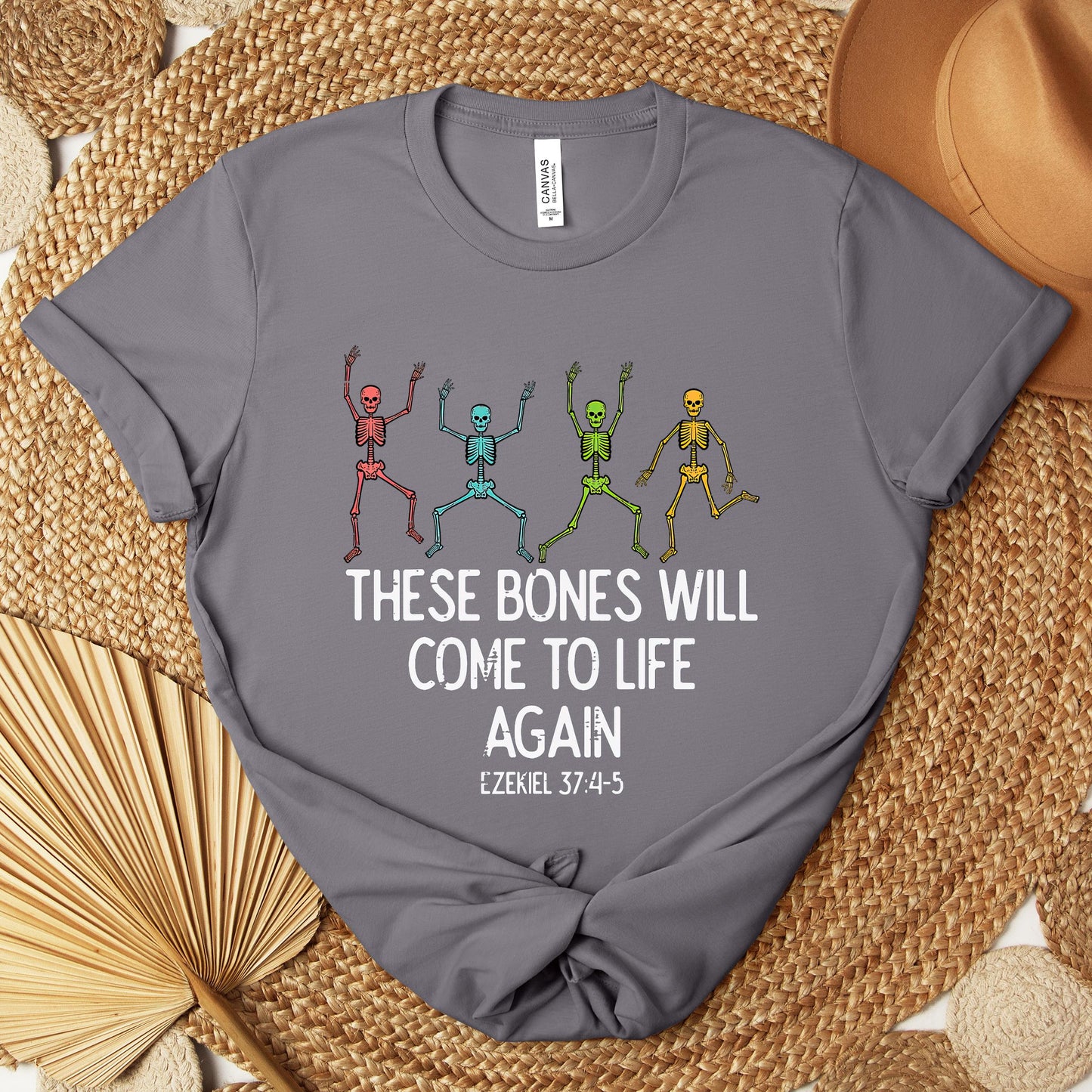 These Bones Will Come To Life Again Ezekiel 37.4-5 Premium T-shirt