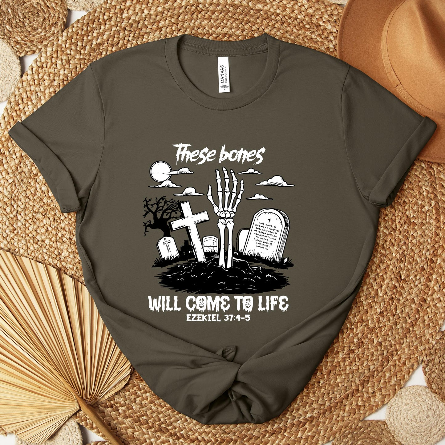 These Bones Will Come To Life Ezekiel 37.4-5 01 Premium T-shirt