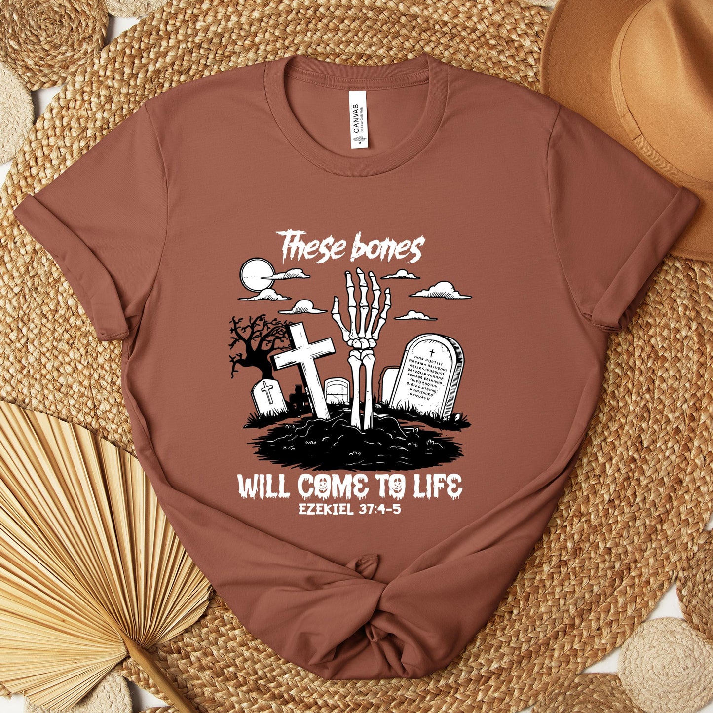These Bones Will Come To Life Ezekiel 37.4-5 01 Premium T-shirt