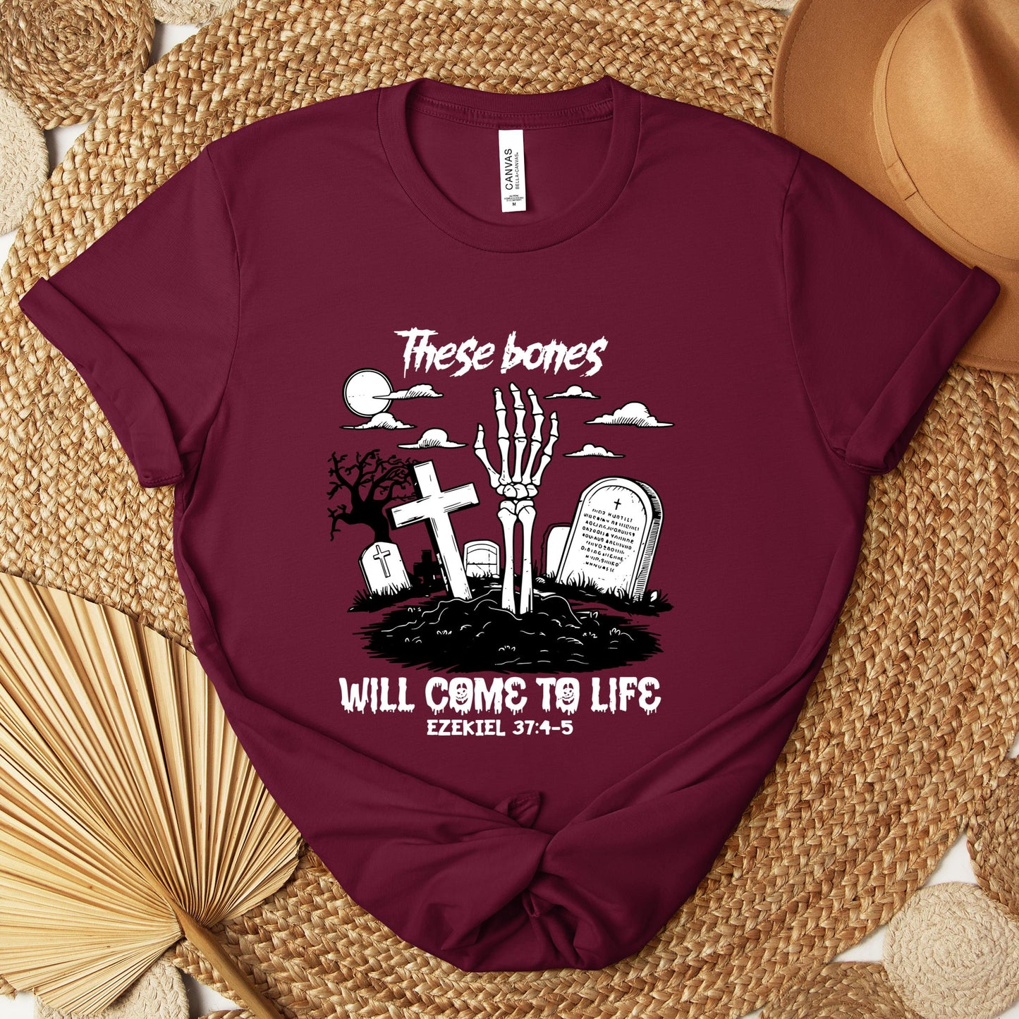 These Bones Will Come To Life Ezekiel 37.4-5 01 Premium T-shirt