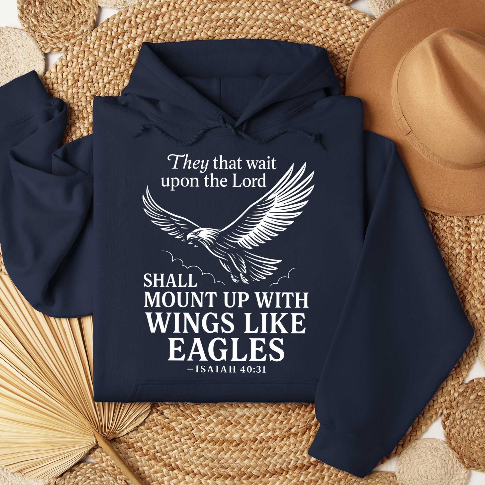 They That Wait Upon The Lord Shall Mount Up With Wings Like Eagles Isaiah 40.31 01
