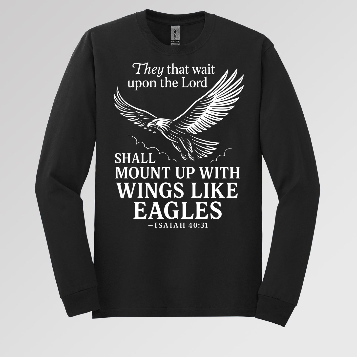 They That Wait Upon The Lord Shall Mount Up With Wings Like Eagles Isaiah 40.31 01
