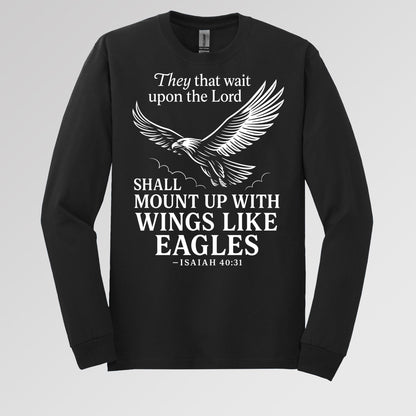 They That Wait Upon The Lord Shall Mount Up With Wings Like Eagles Isaiah 40.31 01