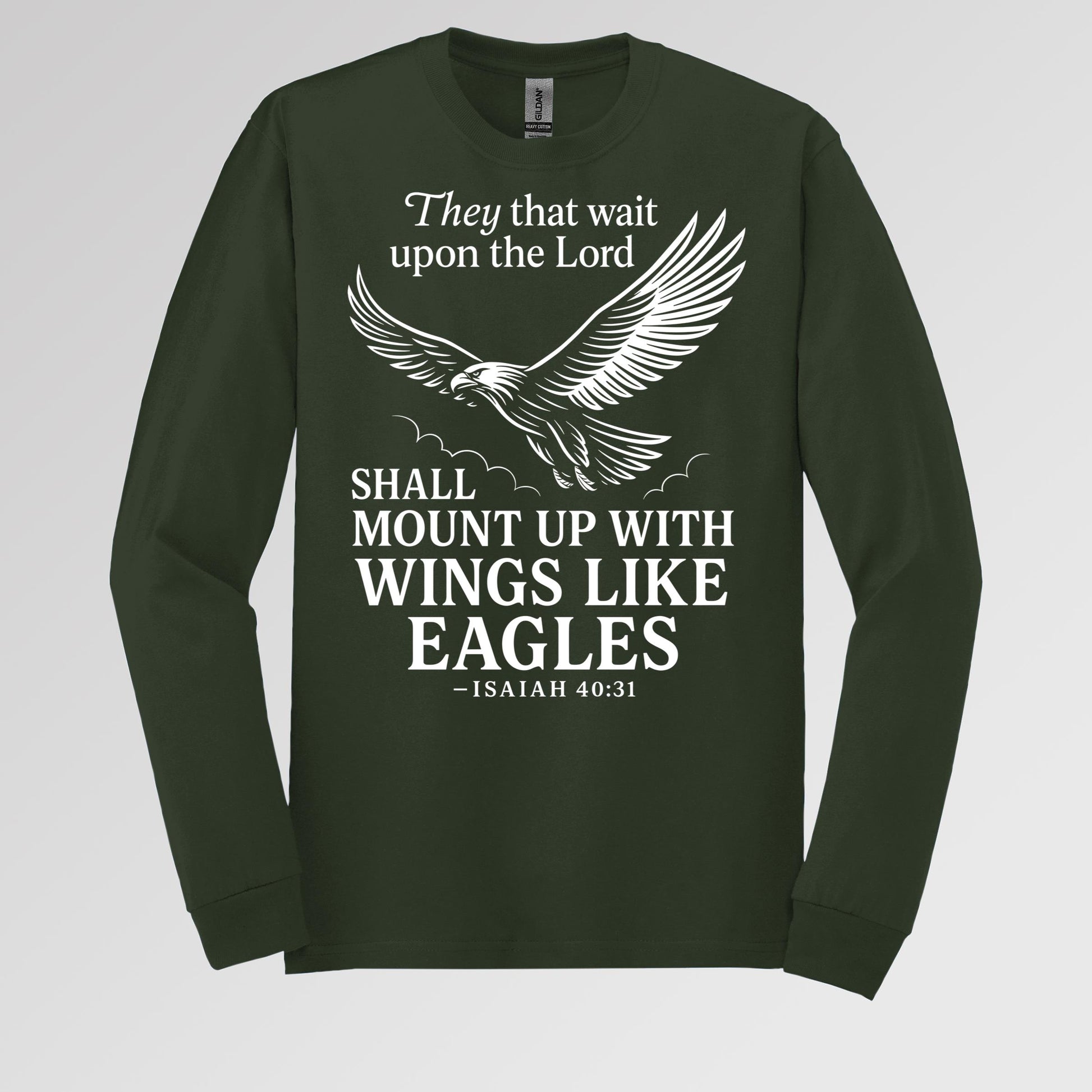 They That Wait Upon The Lord Shall Mount Up With Wings Like Eagles Isaiah 40.31 01
