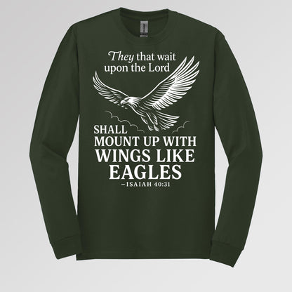 They That Wait Upon The Lord Shall Mount Up With Wings Like Eagles Isaiah 40.31 01