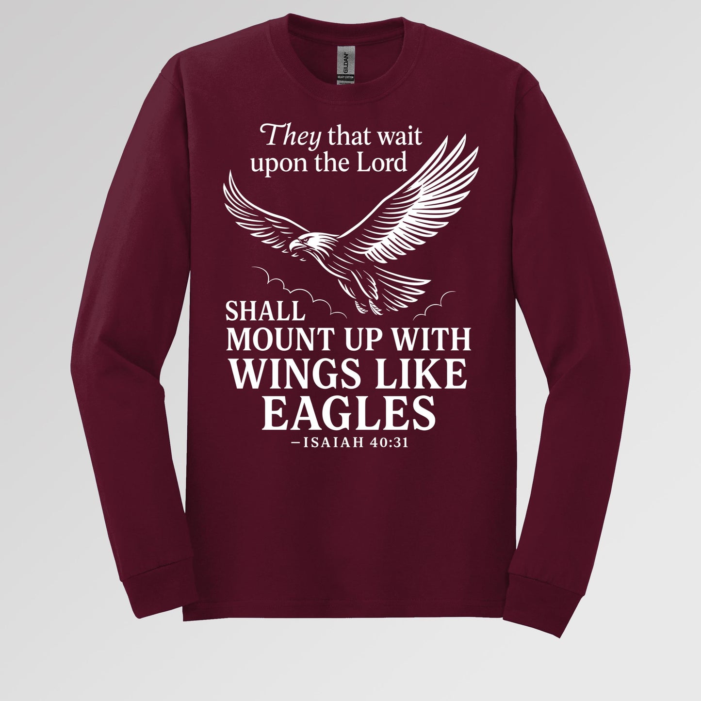 They That Wait Upon The Lord Shall Mount Up With Wings Like Eagles Isaiah 40.31 01