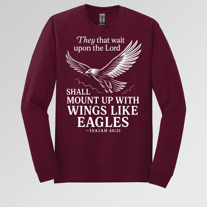 They That Wait Upon The Lord Shall Mount Up With Wings Like Eagles Isaiah 40.31 01