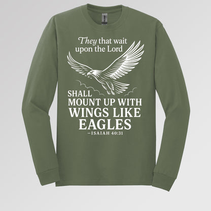 They That Wait Upon The Lord Shall Mount Up With Wings Like Eagles Isaiah 40.31 01