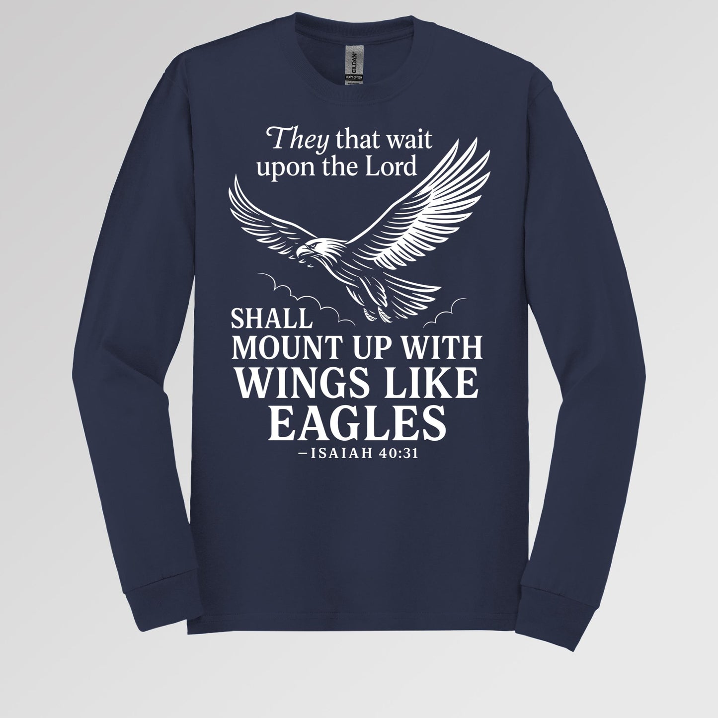 They That Wait Upon The Lord Shall Mount Up With Wings Like Eagles Isaiah 40.31 01