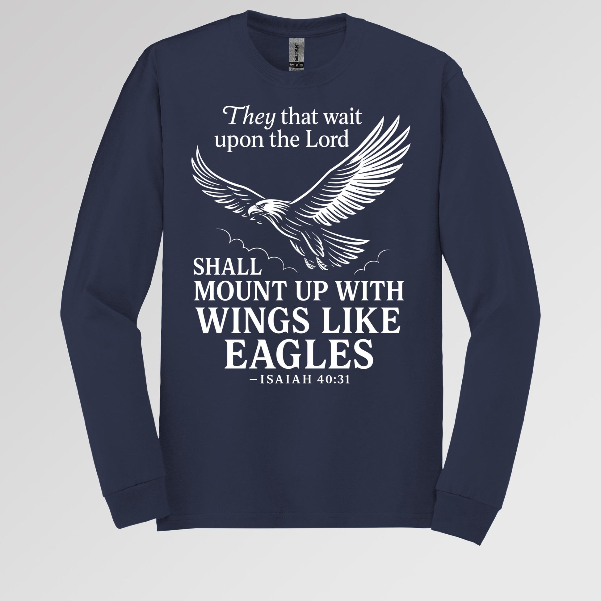 They That Wait Upon The Lord Shall Mount Up With Wings Like Eagles Isaiah 40.31 01