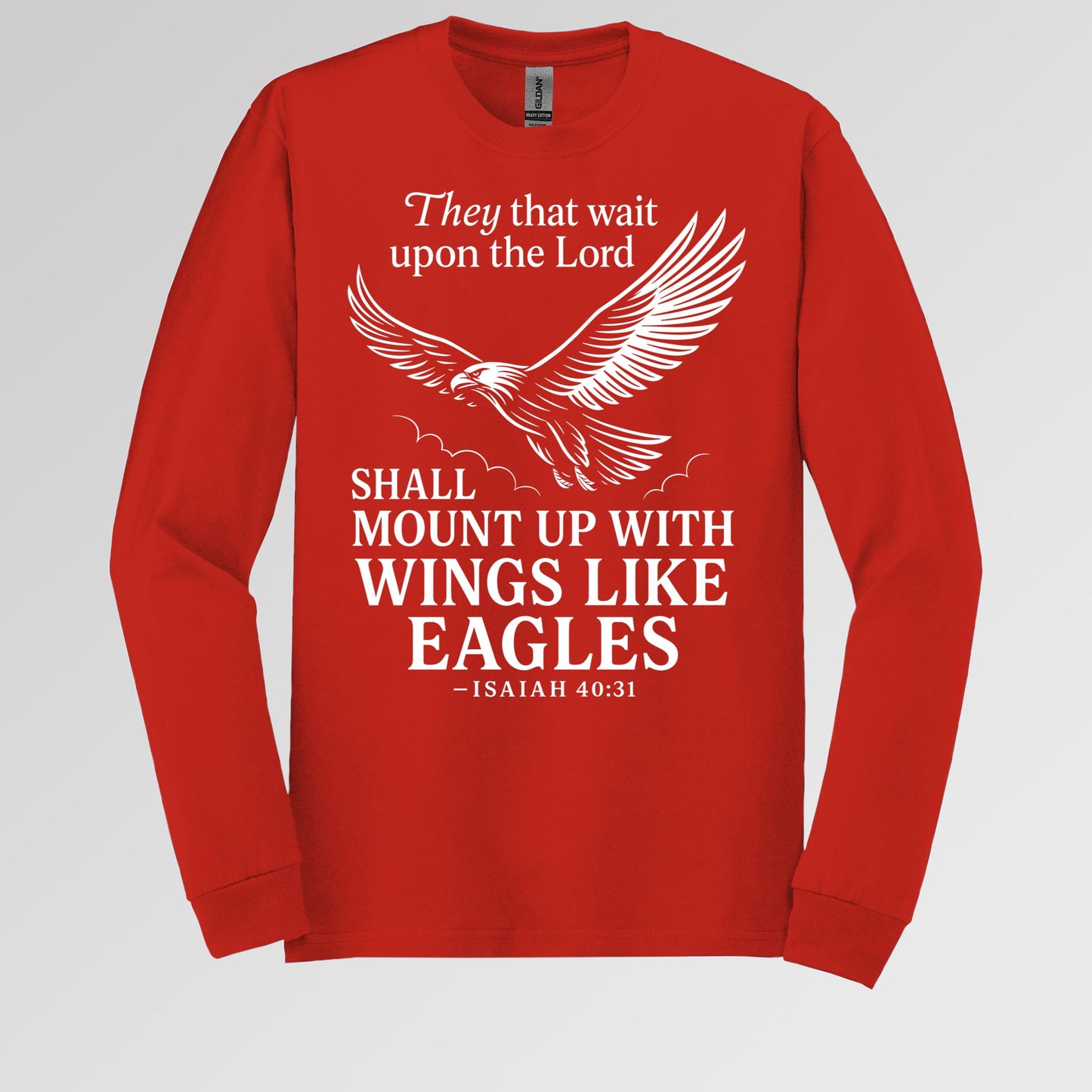 They That Wait Upon The Lord Shall Mount Up With Wings Like Eagles Isaiah 40.31 01