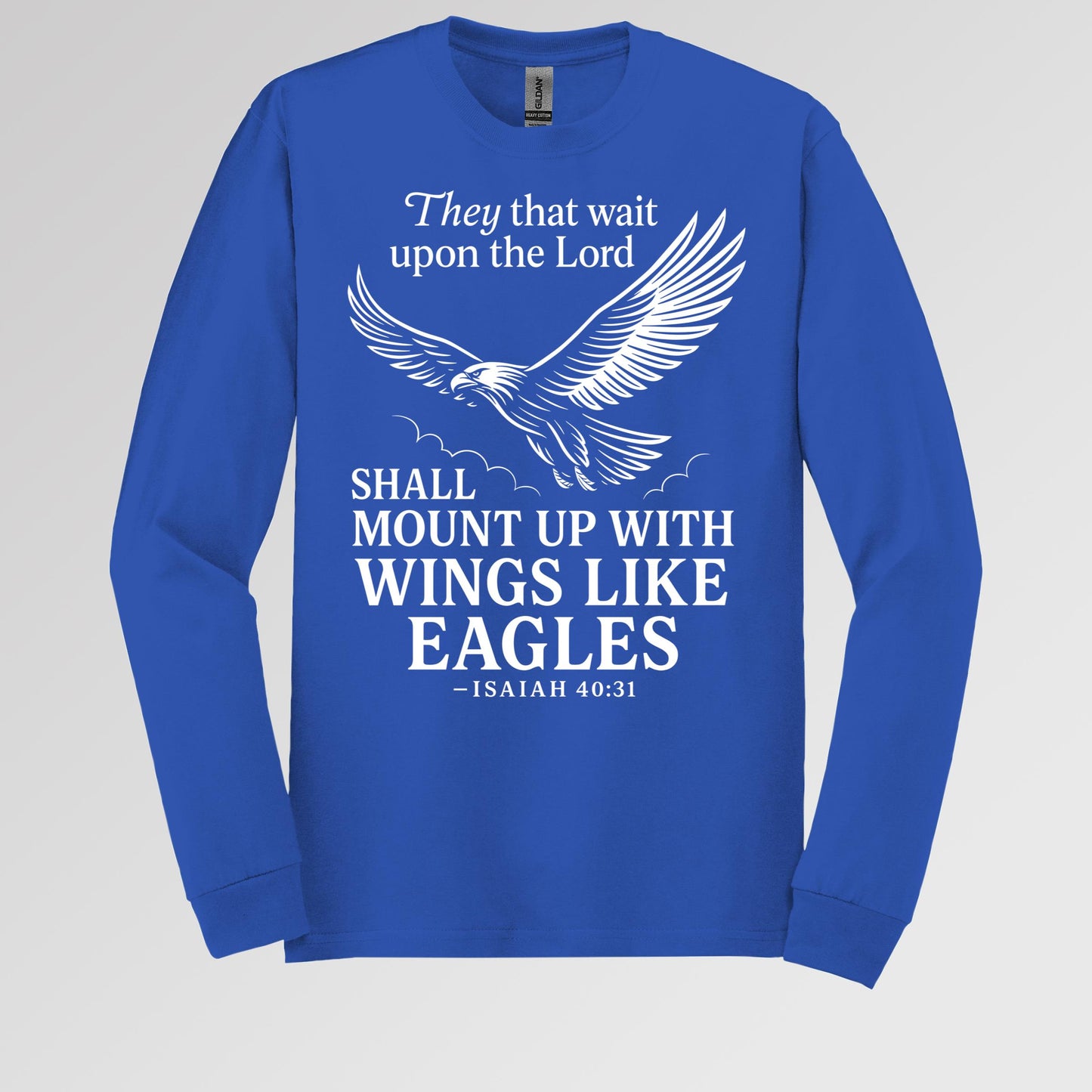 They That Wait Upon The Lord Shall Mount Up With Wings Like Eagles Isaiah 40.31 01