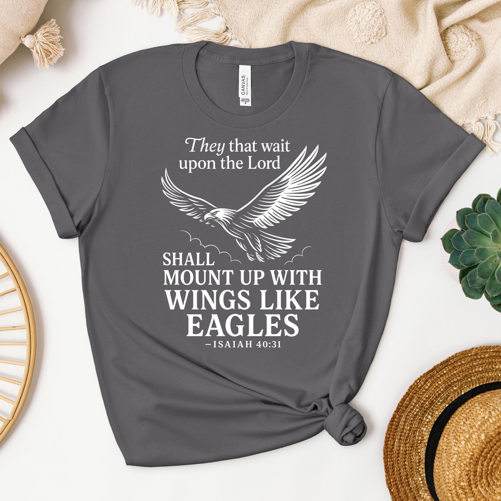 They That Wait Upon The Lord Shall Mount Up With Wings Like Eagles Isaiah 40.31 01