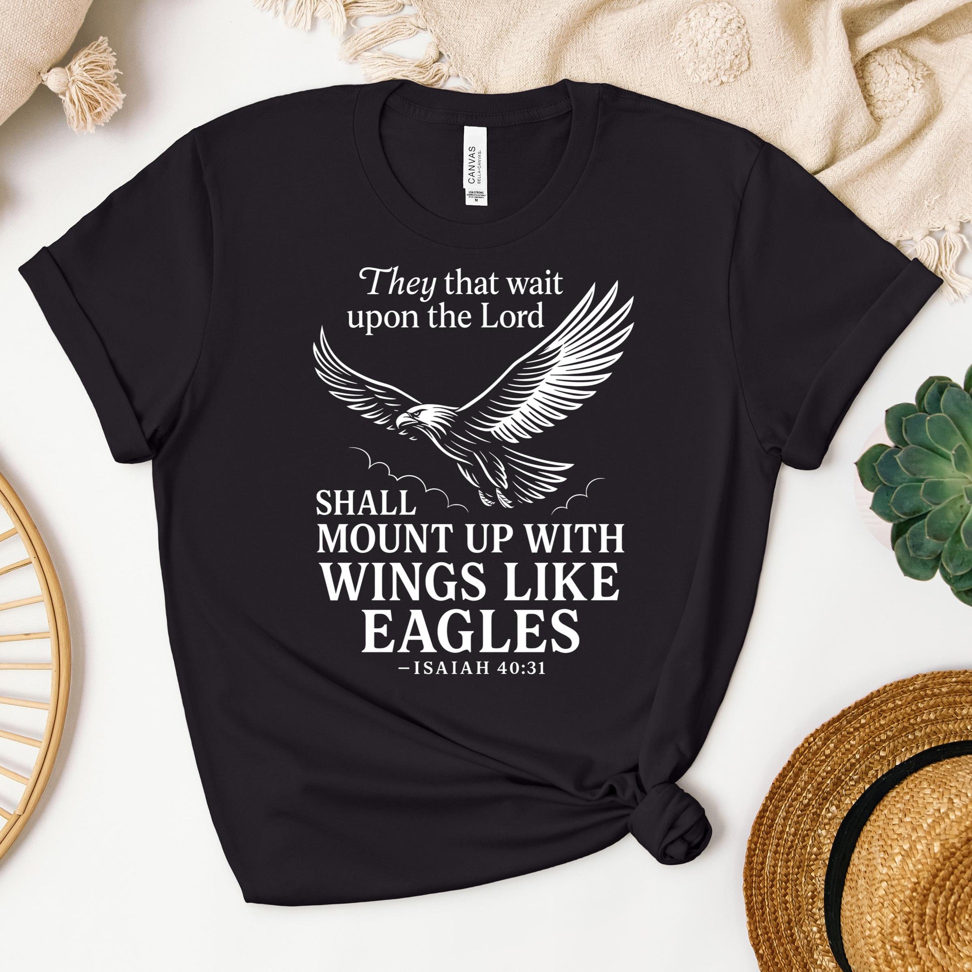 They That Wait Upon The Lord Shall Mount Up With Wings Like Eagles Isaiah 40.31 01
