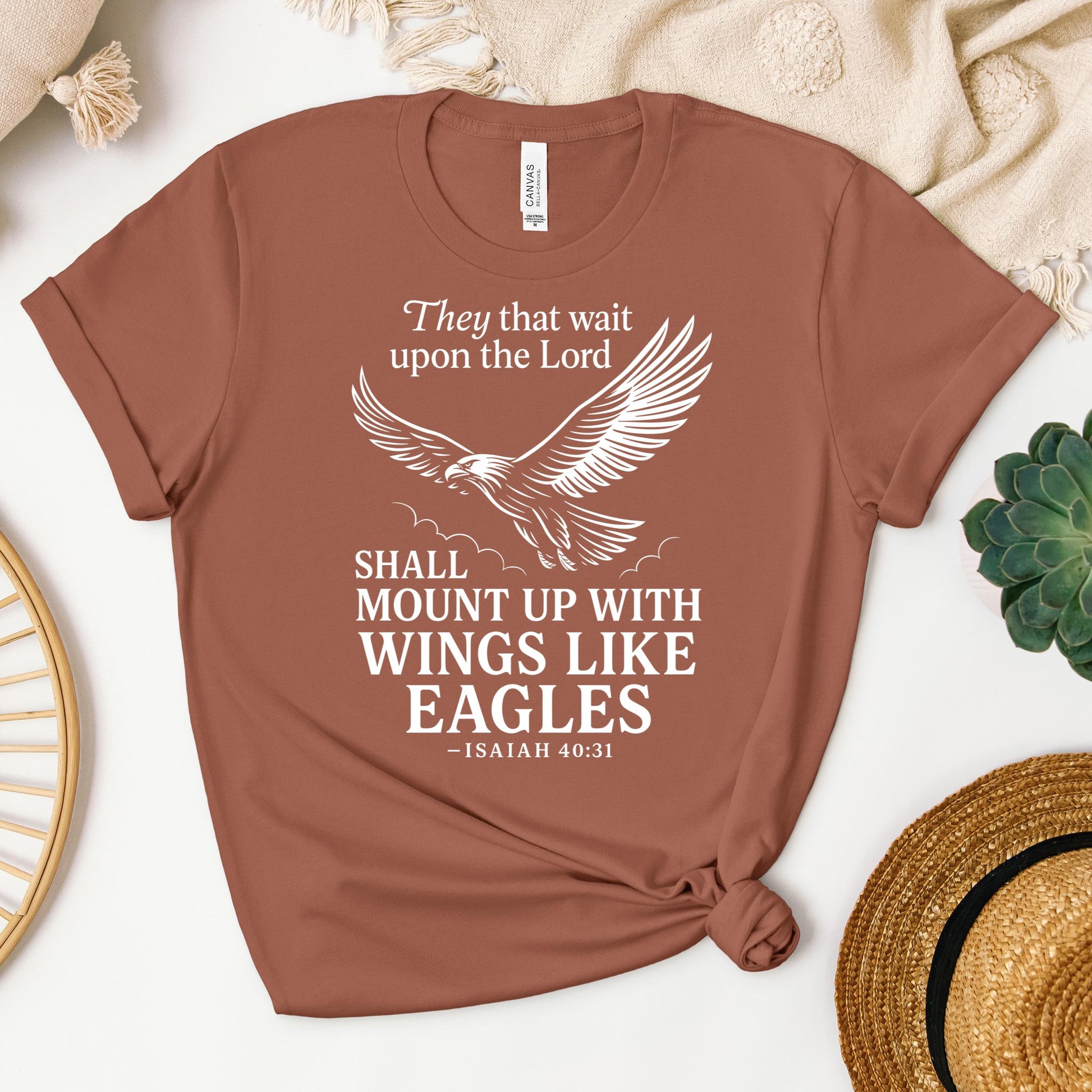 They That Wait Upon The Lord Shall Mount Up With Wings Like Eagles Isaiah 40.31 01