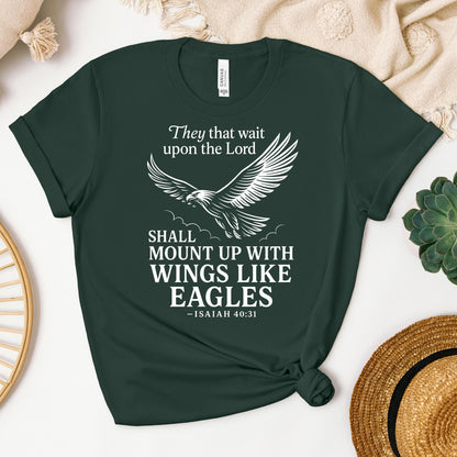 They That Wait Upon The Lord Shall Mount Up With Wings Like Eagles Isaiah 40.31 01