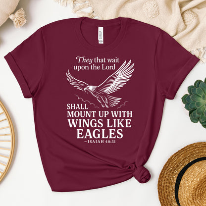 They That Wait Upon The Lord Shall Mount Up With Wings Like Eagles Isaiah 40.31 01