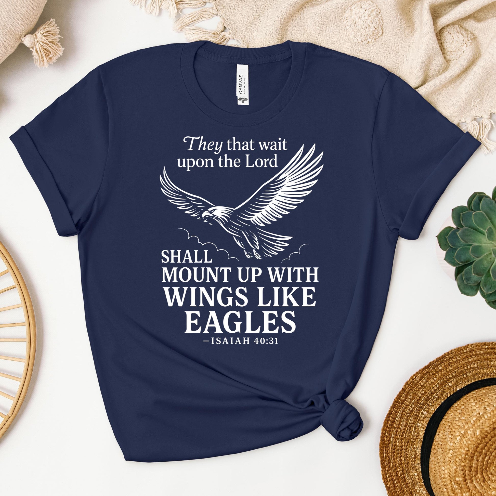 They That Wait Upon The Lord Shall Mount Up With Wings Like Eagles Isaiah 40.31 01