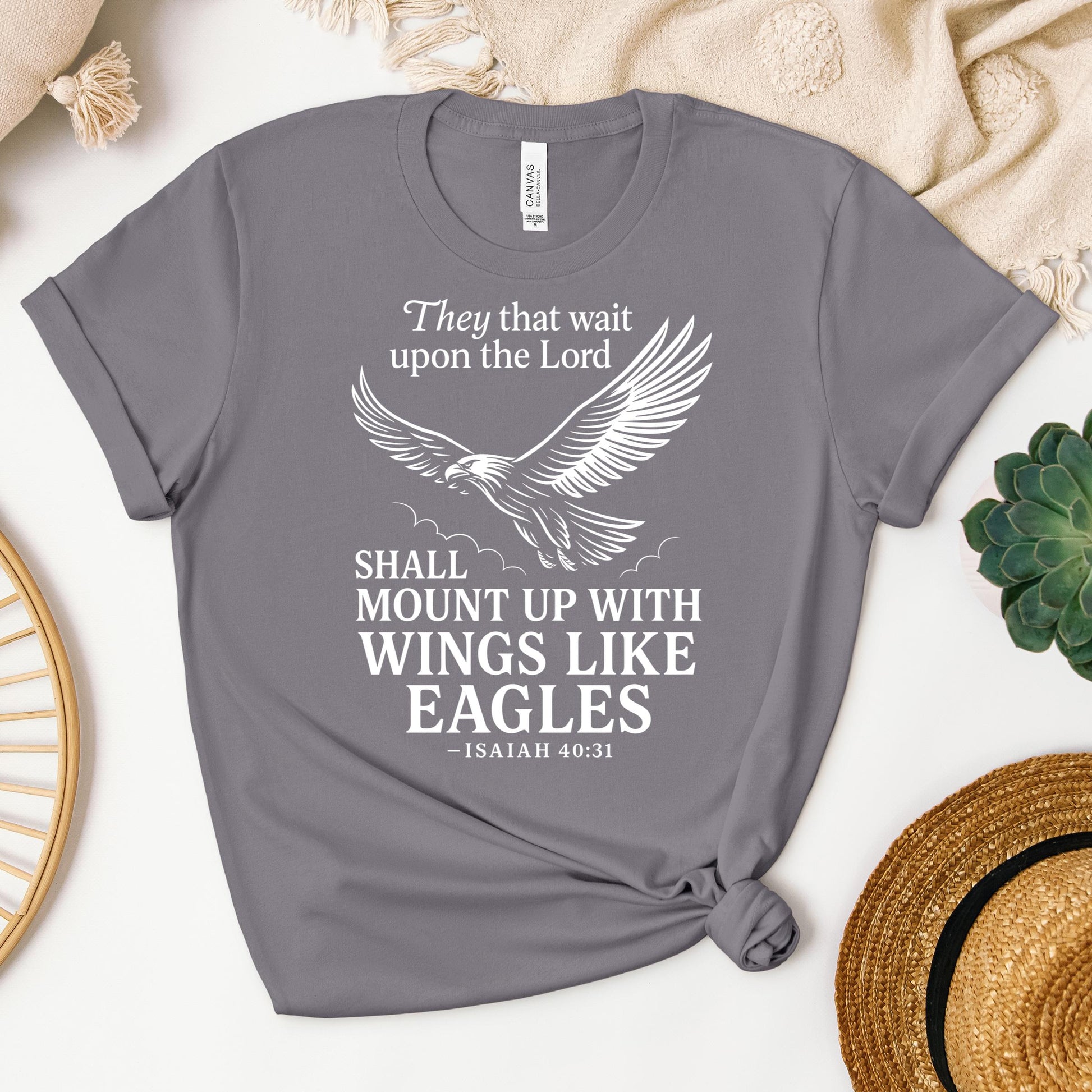 They That Wait Upon The Lord Shall Mount Up With Wings Like Eagles Isaiah 40.31 01