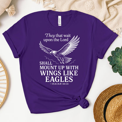 They That Wait Upon The Lord Shall Mount Up With Wings Like Eagles Isaiah 40.31 01