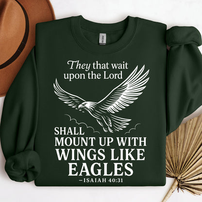 They That Wait Upon The Lord Shall Mount Up With Wings Like Eagles Isaiah 40.31 01