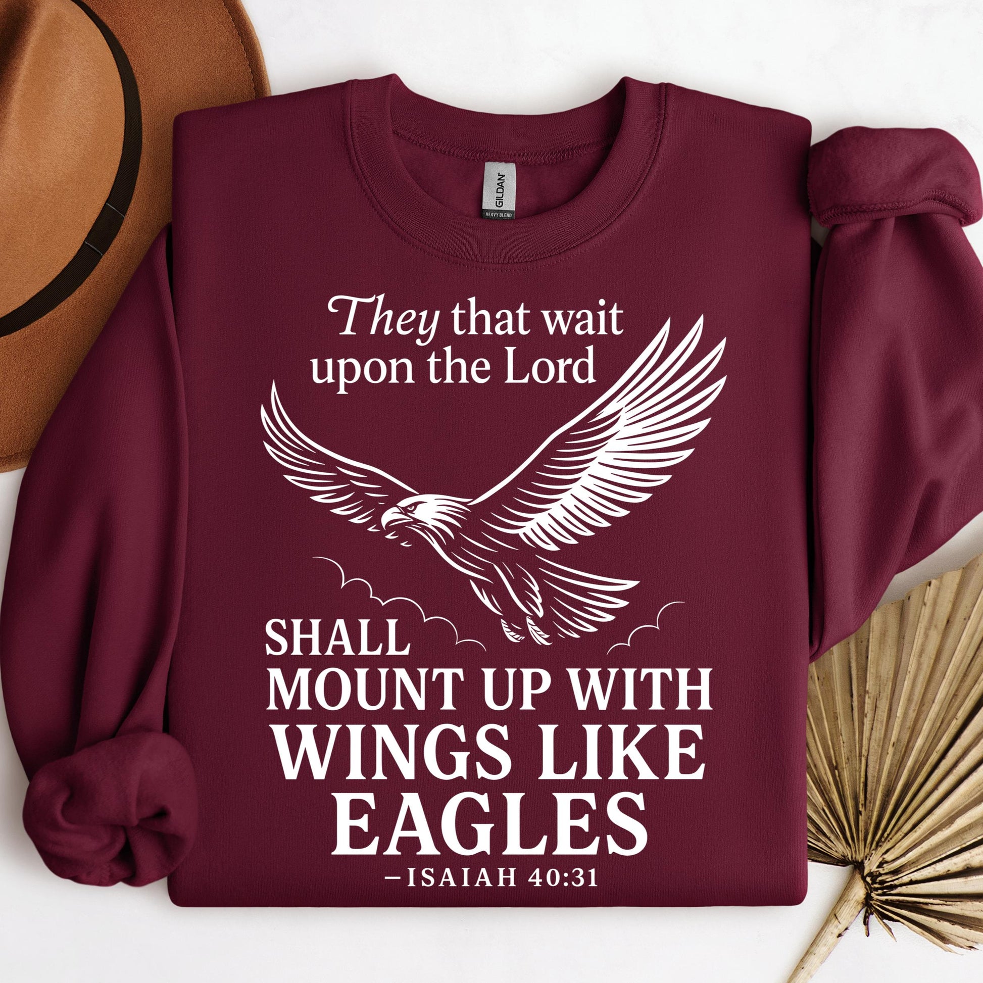 They That Wait Upon The Lord Shall Mount Up With Wings Like Eagles Isaiah 40.31 01